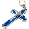 thumbnail image 3 of Men Titanium Steel Cross Necklace(A), 3 of 5