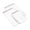 Color:Milkshake white, variant on 3 Pieces Non-Stick Carbon Steel Baking Sheets for Oven Safe and for Health Easy to Clean and Use Space Saving Baking Gif