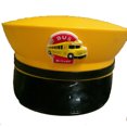 thumbnail image 1 of Yellow Bus Driver Hat School Bus Schoolbus Cap Costume Dress Up Adult Cosplay, 1 of 1