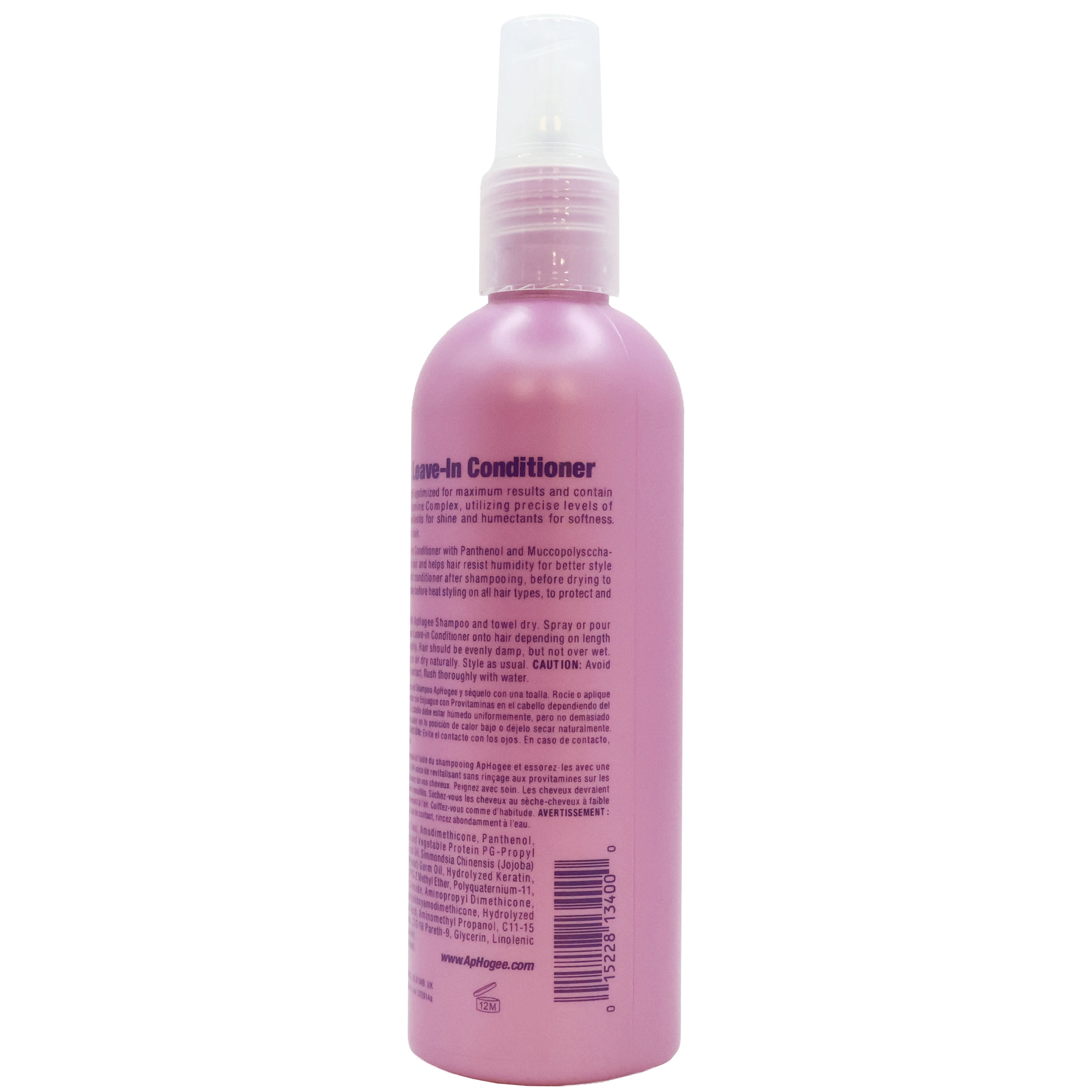 Aphogee Pro-Vitamin Hair Leave-In Conditioner, 8 Oz, Pack of 12