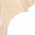 thumbnail image 3 of 3 1/2"W x 8"D x 8"H Yorktown Smooth Corbel, Douglas Fir, 3 of 9