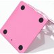 thumbnail image 3 of 1 Pair L-Shaped Non-Slip Metal Bookends for Desk Stand (Pink), 3 of 4