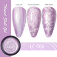thumbnail image 1 of LILYCUTE 7ML Cat Magnetic Gel Nail Polish Pearl Shell Thread Pattern 9D Glitter Semi Permanent Soak Off Nail Art Varnish, 1 of 7