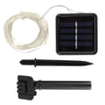 thumbnail image 1 of Cadena de Luz LED solar de Cobre 10 m 100 LED NikouMX, 1 of 8