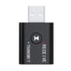 thumbnail image 1 of Cateissary Adaptador inalámbrico 2 en 1 USB compatible con Bluetooth 5,0, Mini transmisor Bluetooth para coche, para ordenador portátil, TV, PC, Cables de audio/vídeo, 1 of 6