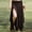 Dress-634Coffee, variant on Womens Asymmetrical Skirt Maxi Skirt Dance Skirt High Waisted Side Slit Flowy Irregular Hem Long Bottoms for Party Rave Clubwear Events Wears