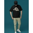 thumbnail image 2 of Vintage Rose Floral Art Tee T-shirt Men's, 2 of 4