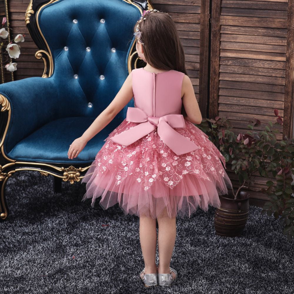 princess pink poofy dress