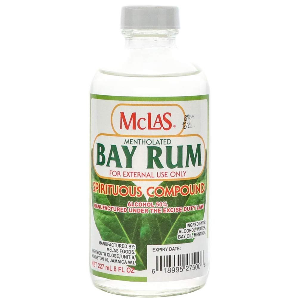 Bay Rum Mentholated 8 Oz