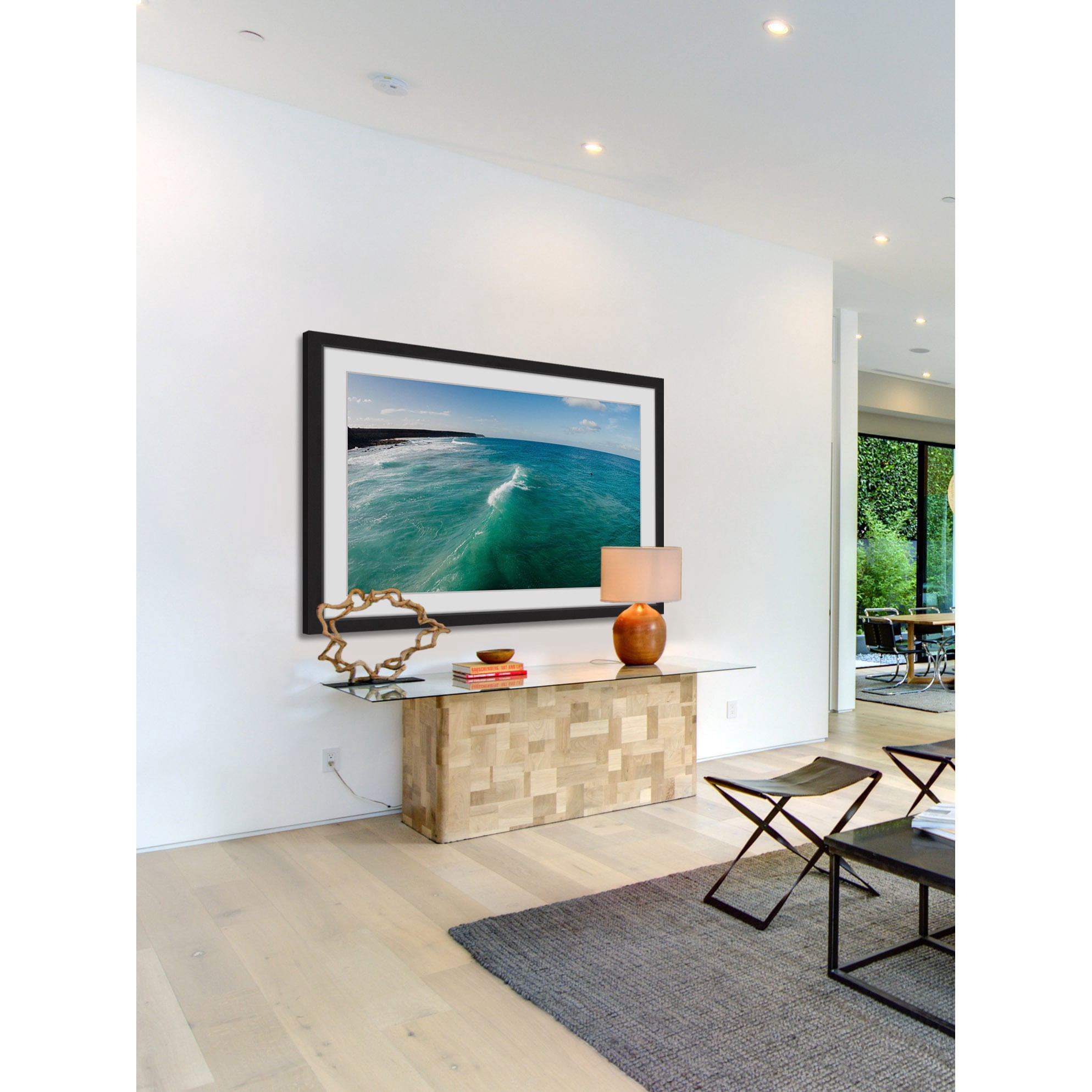 Marmont Hill "Wave Peak" by Karolis Janulis Framed Painting Print