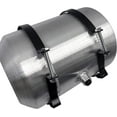 thumbnail image 2 of 2.5 Gallon 8" x12" Spun Aluminum Gas Tank / Fuel Tank Center Fill 3/8" NPT Outlet For Tractor GoKart, 2 of 11