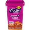 VIACTIV Calcium +D Supplement Soft Chews, Caramel 100 ea