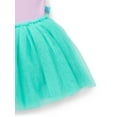 thumbnail image 6 of Disney Princess Toddler Girls Ariel Cosplay Tutu Dress with Puff Sleeves, Sizes 12M-5T, 6 of 7
