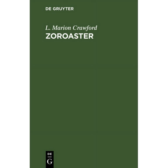 Zoroaster, (Hardcover)