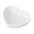 thumbnail image 2 of Heart Shaped Ceramic Bowl for Small Animals, Smooth Glazed Food Dish for Hamster Guinea Pig, Durable Ceramic Construction, Easy Clean, Compact Lightweight, White, 2 of 6