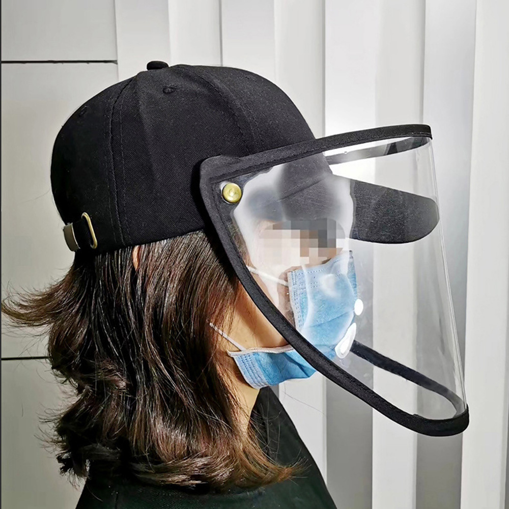 fog hat plus baseball cap male black 