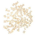 thumbnail image 1 of GARVALON Wood Letters Joy 200Pcs Small Wooden Letters Diy Decor Educational Activities, 1 of 7