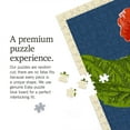 thumbnail image 4 of Lantern Press 1000 Piece Jigsaw Puzzle, Kauai, Hawaii, Red Hibiscus, Letterpress, 4 of 5