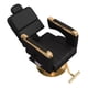 thumbnail image 3 of Silla De Barbería Negra Dorado Reclinable Con Base Hidráulica SELDA EXPORTS, 3 of 7