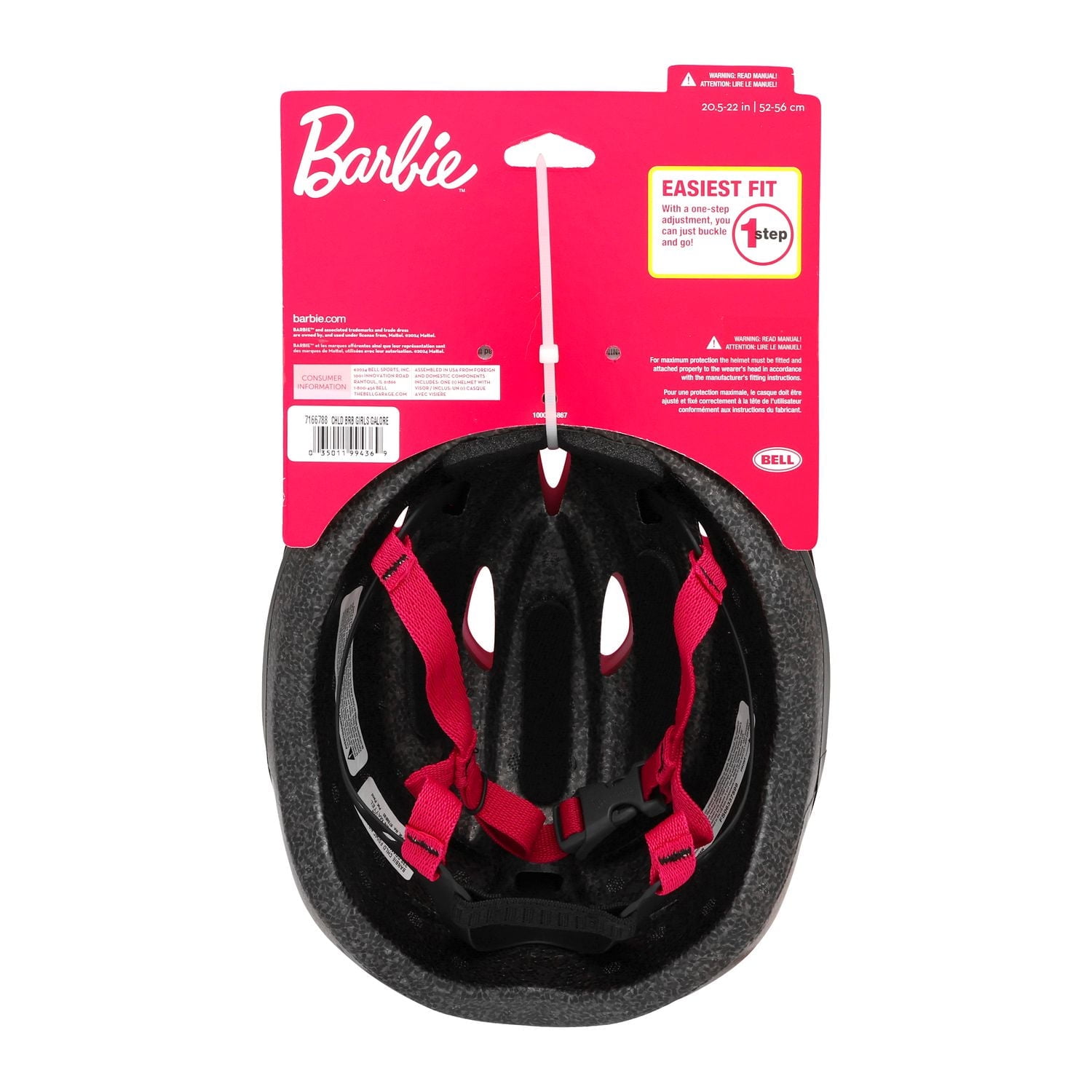 Barbie Galore Child Bike Helmet