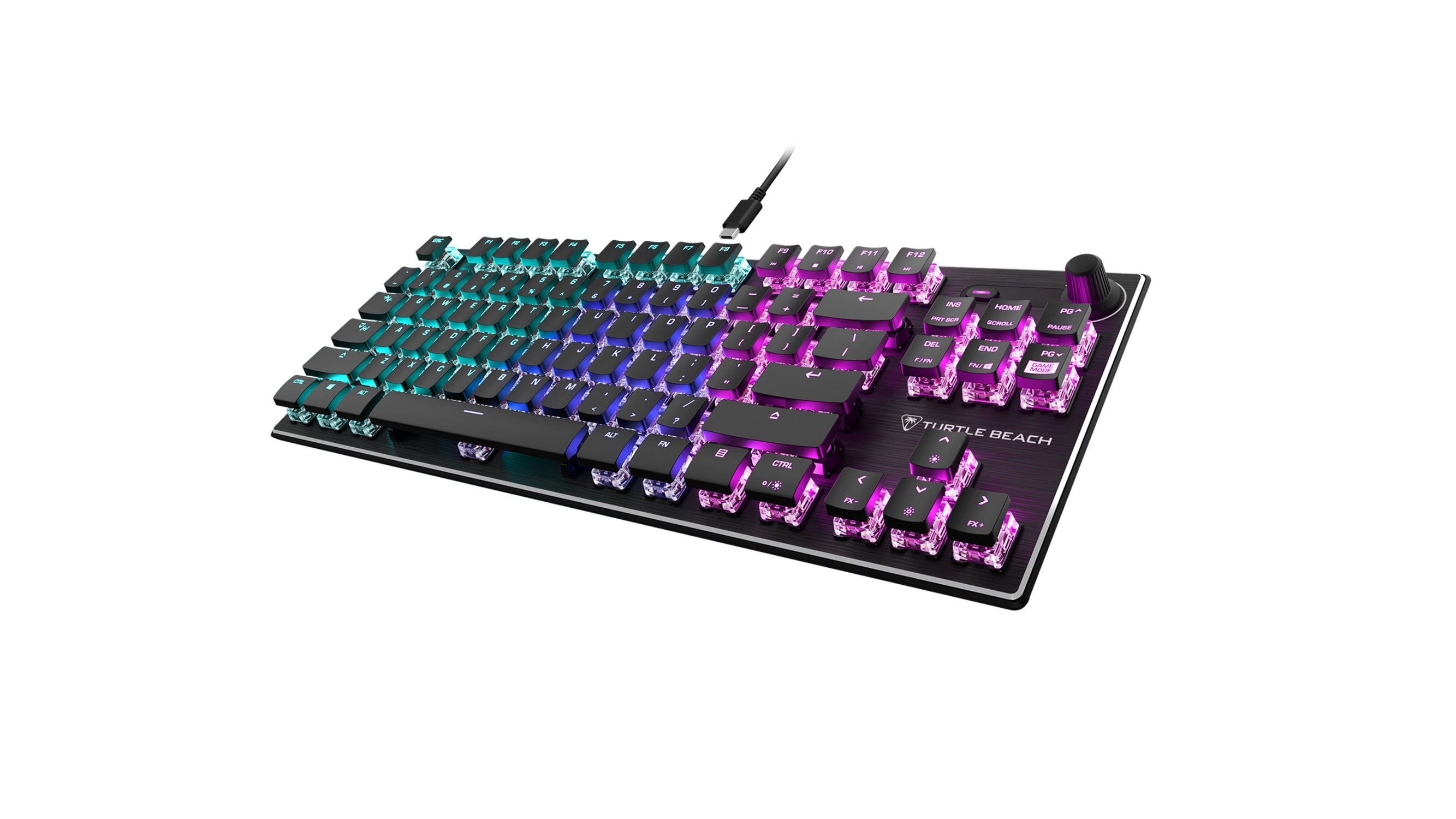 Turtle Beach Vulcan TKL Compact Mechanical RGB PC Gaming Keyboard - Linear