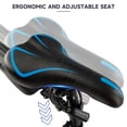 thumbnail image 4 of 26" Road Bike, 700C Wheel 27 Speed Commuter Bicycle with Dual Disc Brakes for Men and Women, Adult Faster Racing Bike (Blue, Red, Blue, White), 4 of 12