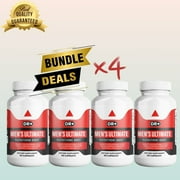 Natural PCT Testosterone Booster - Restores Hormone Levels, Control Estrogen, Support Muscle Mass | 4-Pack