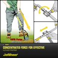 thumbnail image 3 of Cultivador Rotativo de Mano Jardineer con Asa Auxiliar, 3 of 7