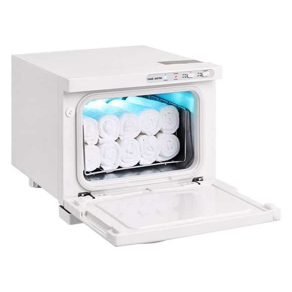 Hot Towel Warmer 8L, Spa Towel Warmer Cabinet - 2-in-1 Stainless Steel Rack, Holds 16 Towels, 360° Heating for Facial, SPA, Massage, Salon, Bathroom