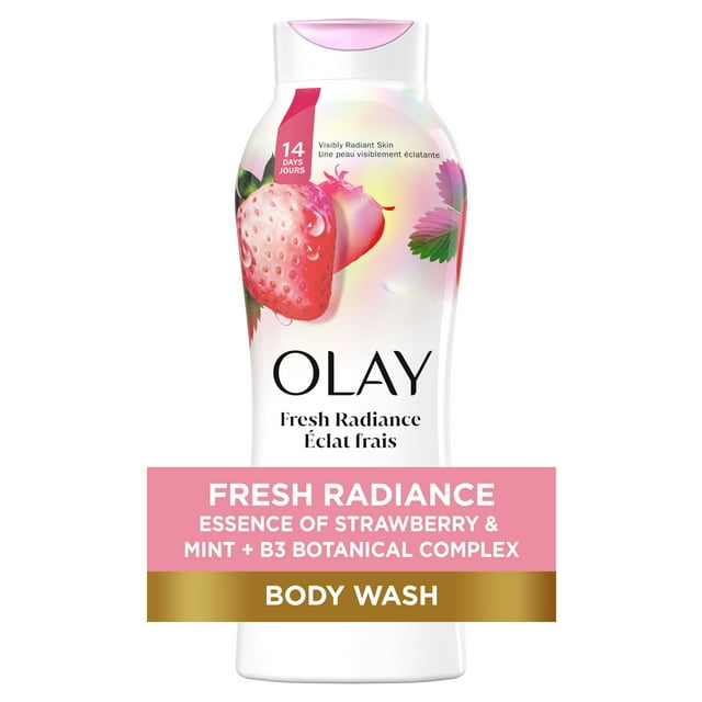 Nettoyant pour le corps Olay Fresh Outlast Fraise blanche et menthe