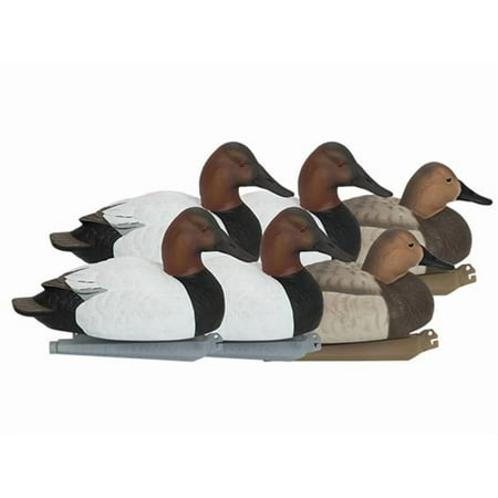 GHG Foam Filled Pro-Grade Canvasback Duck Decoy 6PK
