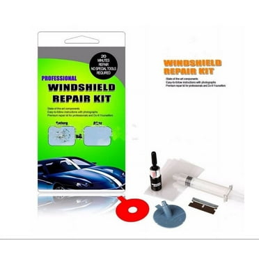 Windshield Repair Tool Car Auto Kit Glass For Chip & Crack Fix your Windscreen Do It Yourself USA Stock
