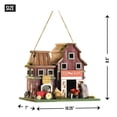 thumbnail image 3 of Home Decorative Feed And Grain Farmhouse Bird House, 3 of 7
