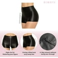 thumbnail image 3 of ALWAYS Women Workout Yoga Shorts - Premium Soft Solid Stretch Cheerleader Running Dance Volleyball Short Pants, 3 of 5