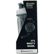 Blender Bottle Strada Shaker Bottle, 28 Ounce (2 Count) - Black/White