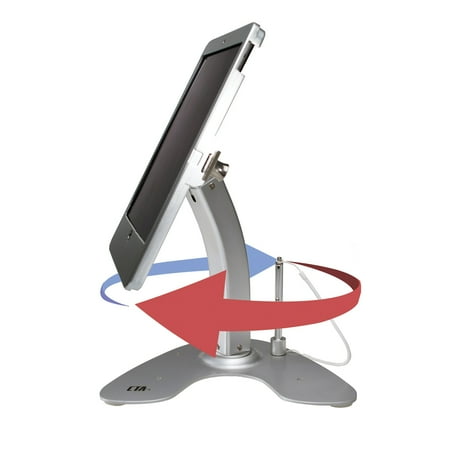 CTA Digital - Dual Security Kiosk Stand with Locking Case and Cable for iPad 10.2-Inch 7th Generation