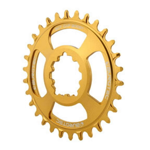 Burgtec GXP Boost 3mm Thick Thin Chainring, 30T, Bullion Gold