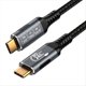 thumbnail image 1 of Cable USB 4.0 Tipo C de 16 K, 80 Gbps, PD240 W, para 5/4/3, Carga Rápida con Todas las Funciones, Transferencia de Datos USB C A C., 1 of 5