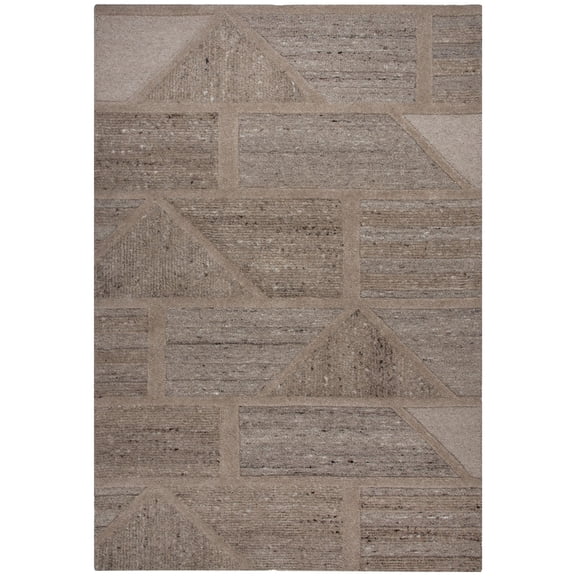 Rizzy Rugs Lofton Area Rug A07211 Modern Brown, 8' 9" x 11' 9", Brown