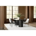 thumbnail image 5 of Moe's Home Collection Povera Contemporary Solid Acacia Wood Dining Table - Black, 5 of 5
