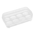 thumbnail image 6 of Egg Container Case Organizer Portable Backpacking Fresh Eggs Egg Storage Box 8Grids 10.5x19.5x7cm, 6 of 8
