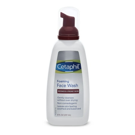 Cetaphil Foaming Face Wash, For Redness Prone Skin, 6 Fl (Best Skincare To Reduce Redness)