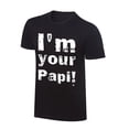 thumbnail image 2 of Men's Black Eddie Guerrero I'm Your Papi! T-Shirt, 2 of 3