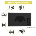 thumbnail image 6 of KANCOKIT 48"-50" Outside TV Cover, Waterproof TV Cover With Zipper, 360° Protection for Outside Flat Screen Televisions with Mounts and Stands， Black, 6 of 7