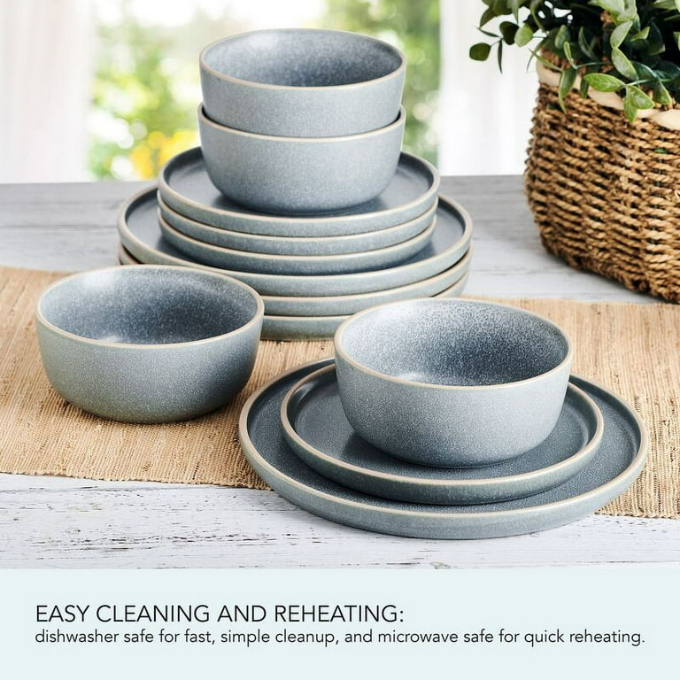 Free Shipping! Pfaltzgraff Victoria 12 Piece Stoneware Dinnerware