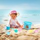 thumbnail image 1 of Children's Summer Seaside Water Play Sand Bath Shower Beach Bucket 9 Piece Set Of Cute Happy Play House Water Outdoor Toys, 1 of 6