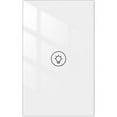 thumbnail image 1 of Graflsoa Smart Touch Dimmer Switch with Wi-Fi Control, 1/2/3 Gang, 90-250V, App Remote & Timer Function, White, US Standard, 1 of 6