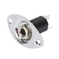 thumbnail image 2 of Guitar Jackplate Socket, Electric Guitar Jack Plate 6.35mm Tight Fit  For Performance For Replacement, 2 of 8