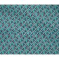thumbnail image 4 of oneOone Cotton Flex Fabric Leaves & Floral Block Print Fabric BTY 40 Inch Wide, 4 of 5