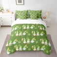 thumbnail image 2 of Feelyou Gnome Shamrock Comforter Set 7pcs, Happy St. Patrick's Day King Bedding Sets, 2 of 8